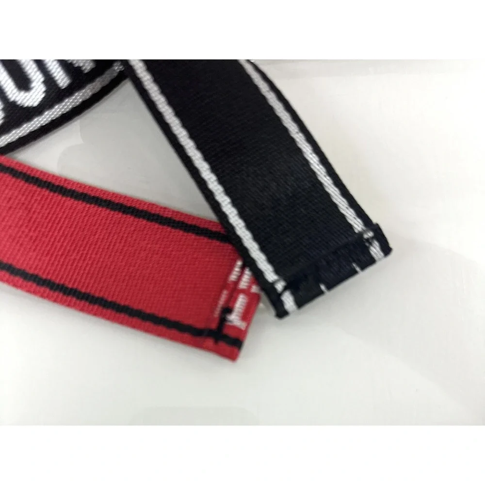 Women/Men Multicolor Canvas Belt Medium-Large with D-Ring Casual Jeans Belt,